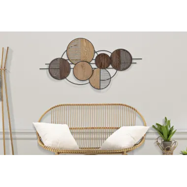 PANEL ZE STALI WOODY 134X4X69,2 cm